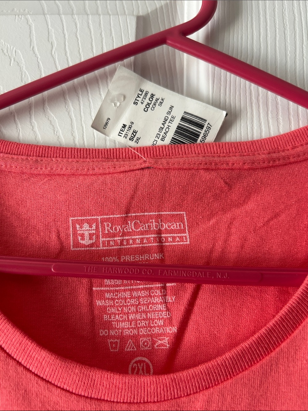Royal Caribbean Coral Graphic Tee - Women's Short Sleeve - Picture 3 of 5